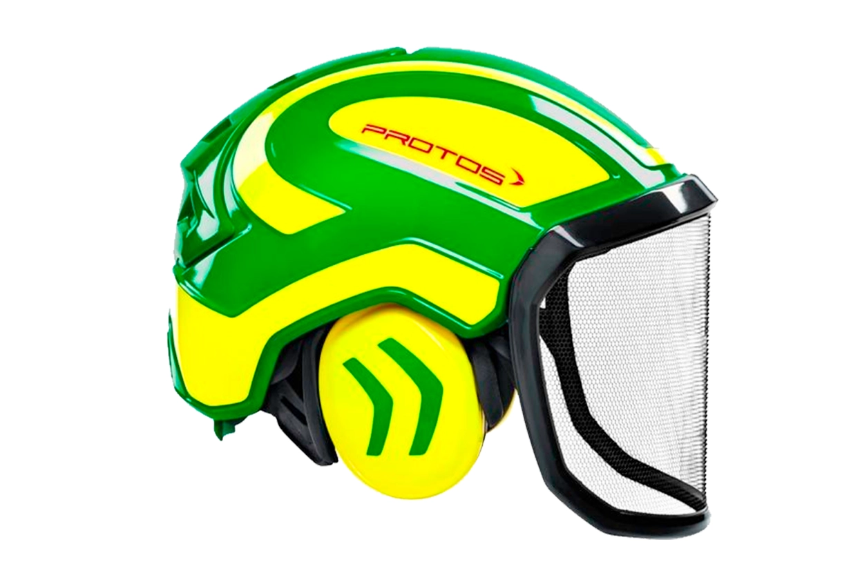 Gozdarska čelada Protos Integral zeleno-rumena Gozdarska čelada Protos Integral zeleno-rumena