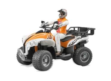 Igrača štirikolesnik z voznikom