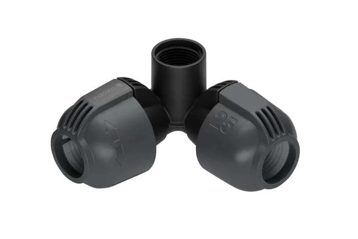 Kotni kos Sprinklersystem Gardena 25 mm – zunanji navoj
