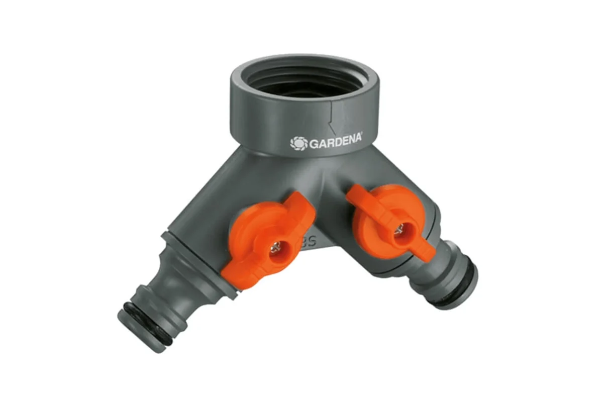 Razdelilni ventil za pipo Gardena 33,3 mm Razdelilni ventil za pipo Gardena 33,3 mm