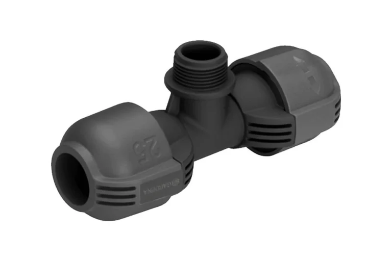 Samotesnilen navojni spoj T-element 25 mm za Gardena Sprinklersystem