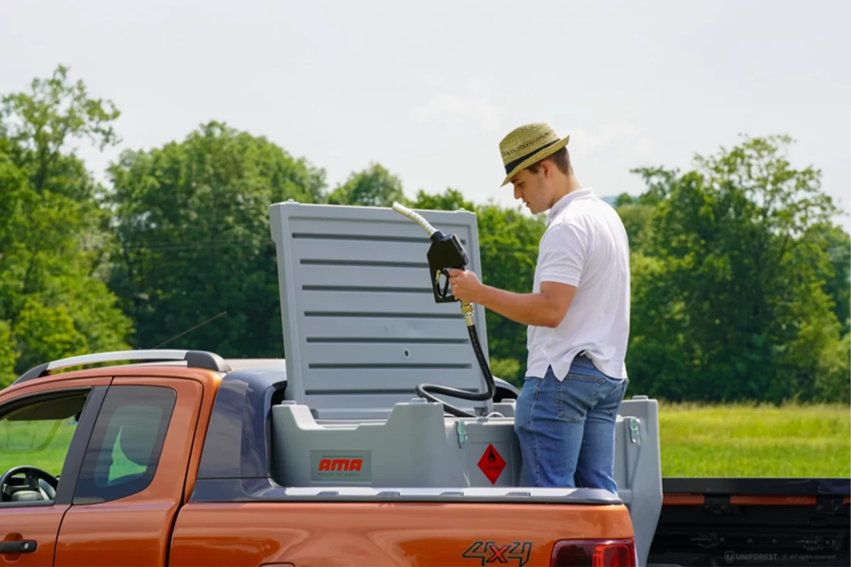 Mobilna cisterna za dizel PickUp 440 l