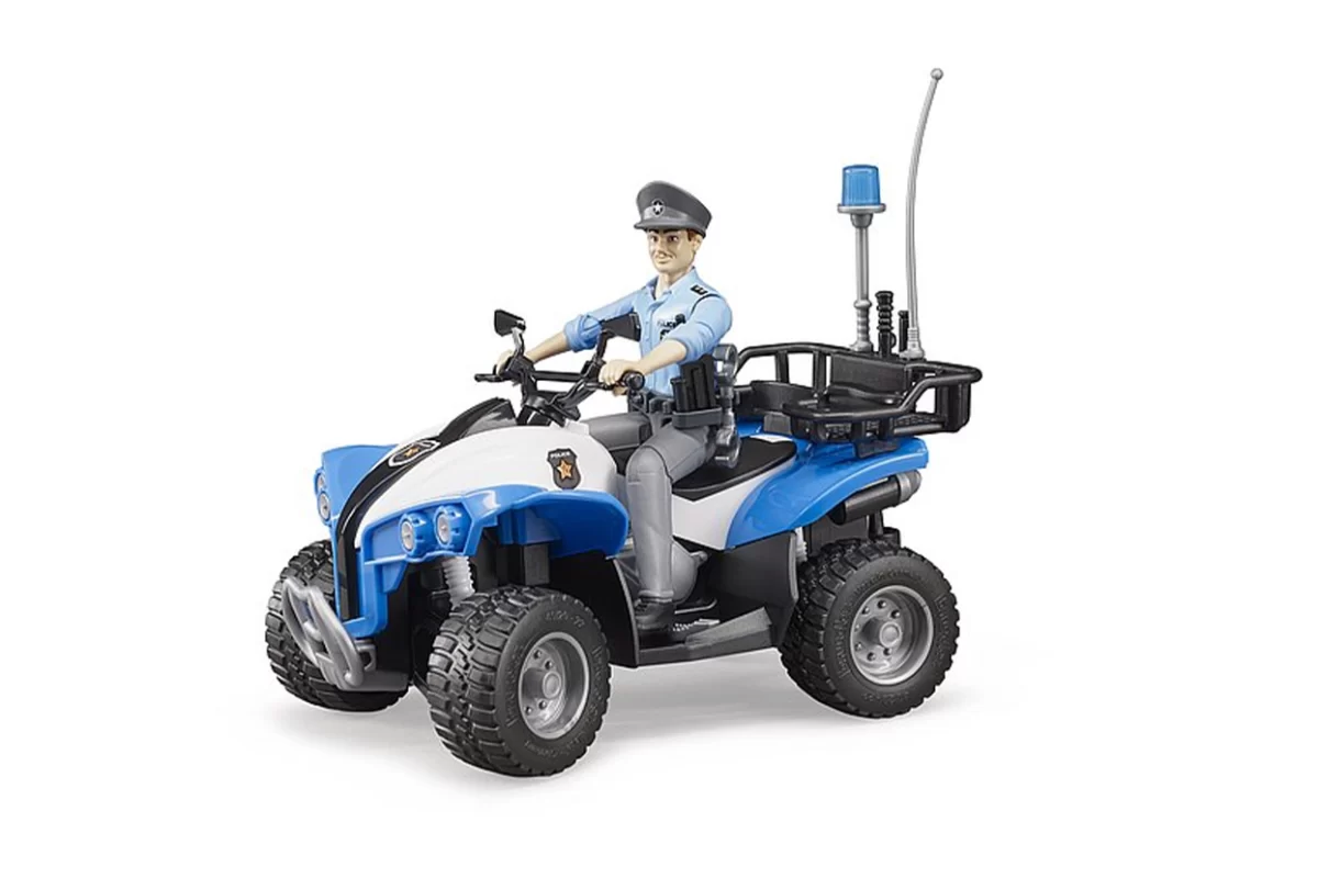 Igrača policijski štirikolesnik z voznikom Igrača policijski štirikolesnik z voznikom