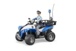 Igrača policijski štirikolesnik z voznikom