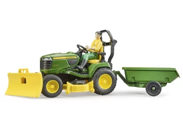 Igrača vrtni traktor John Deere s prikolico