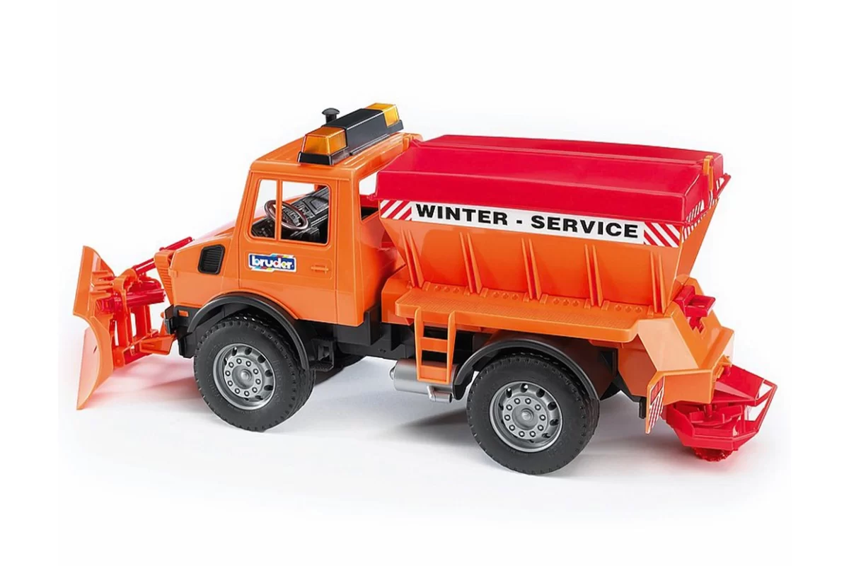 Igrača kamion s snežnim plugom Unimog Igrača kamion s snežnim plugom Unimog