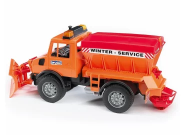 Igrača kamion s snežnim plugom Unimog