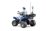Igrača policijski štirikolesnik z voznikom