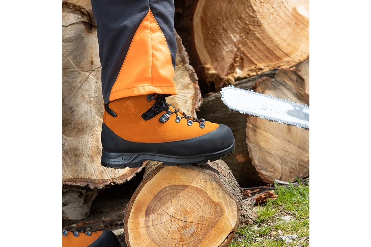 Gozdarski čevlji Protector Forest 2.1 HAIX oranžni