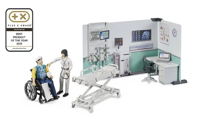 Igrača bolnišnica z opremo Bruder