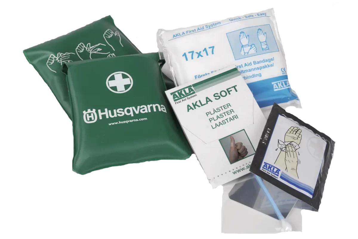 Prva pomoč Husqvarna Prva pomoč Husqvarna