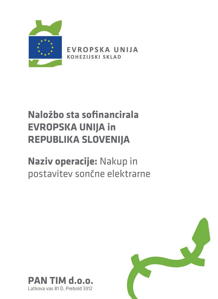 Projekt postavitve sončne elektrarne na strehi podjetja uspešno zaključen