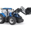 Igrača traktor New Holland s sprednjo nakladalko